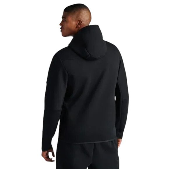 Nike Tech Fleece Men's 2 PC Tracksuit Size 2XL Matching Sweatsuit Black Outfit - Picture 4 of 12